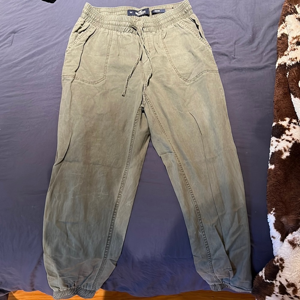 Army green pants